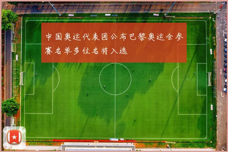 中国奥运代表团公布巴黎奥运会参赛名单多位名将入选